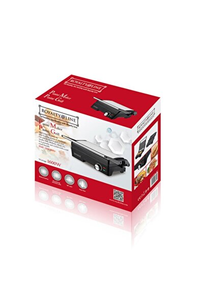 Royalty Line Sandwich Maker and Grill 1600W RL-PME1500.869.1