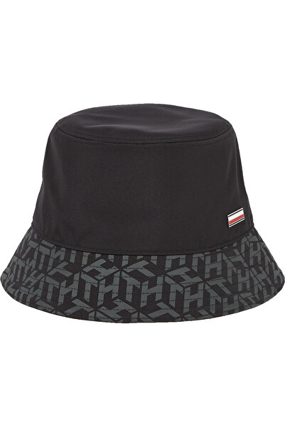 Tommy Hilfiger Men Black Polyester Elevated Business Cap