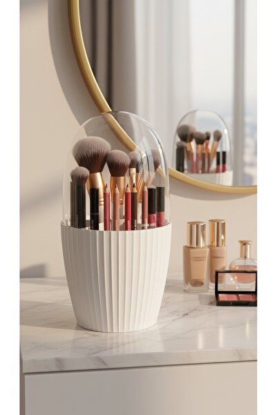 wishhome Organizator multifuncțional cu 7 compartimente, suport pentru periuț...