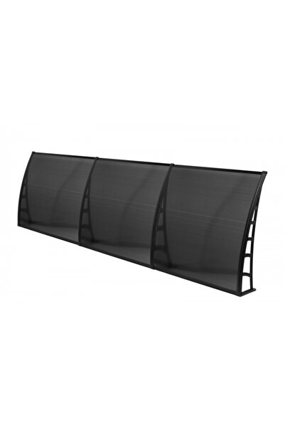 SUNDURMAGROSS COSMOS Kapı Pencere Üstü Pratik Sundurma 105X360 - Siyah