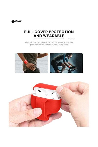 ineix Wearable Case Cover With Wrist Strap For Apple AirPods Pro