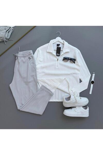 Baycombine35 Men's Reported Stretch Fabric Ottoman Suit