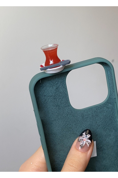 amourina iphone 7-8 Haki Yeşili Çaykolik Kılıf