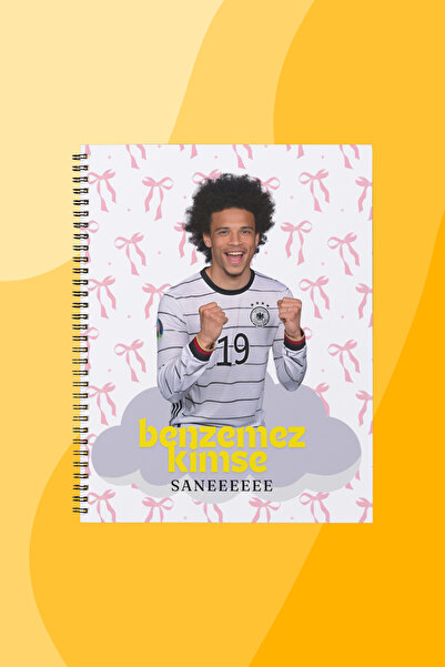 SEKİZELLİİKİ LEROY SANE -BASKILI TASARIM DEFTER