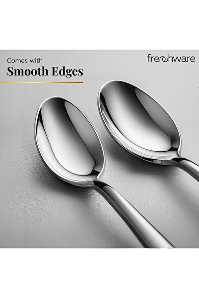 Generic Frenchware 6-Piece Stainless Steel Silver Spoon Set
