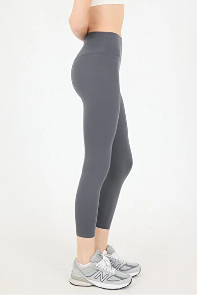 Coşkun GİYİM Women's Yülekbel Modal Fleece-Lined Beliza Tights Smoked 1037