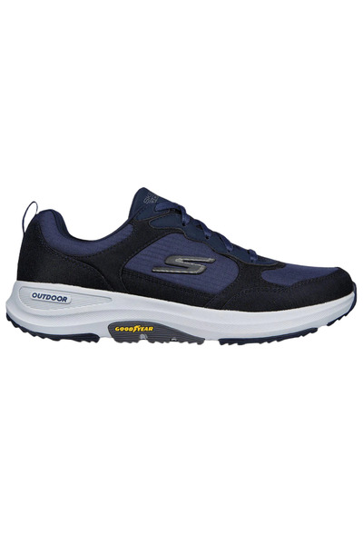SKECHERS Men's Go Walk Outdoor Woodcrest Trekking Shoes - Navy Size 45.5 EU