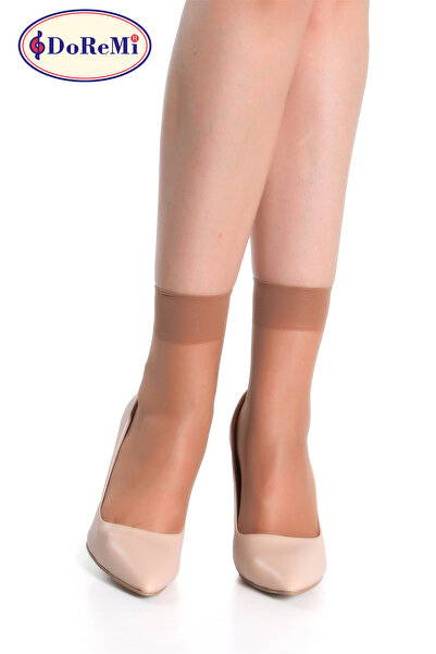 Pierre Cardin 3 Pack Semi-Shiny Thin Socks 15 Denier (Bronze)