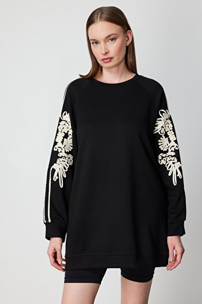 ON Туніка з вишитими рукавами та кишенями