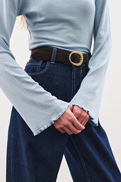 Manuka ΜΠΛΟΥΖΑ ΦΙΔΙΑΡΙΚΟ ΚΟΛΑΡΟ ΜΠΛΕ