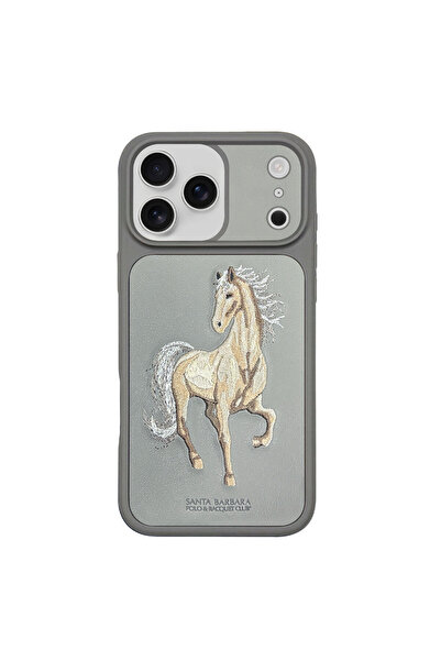 Santa Barbara Polo & Racquet Club SBPRC iPhone 17 Pro Uyumlu Kılıf 3Boyutlu P...