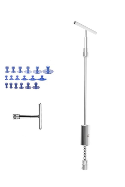 zola Κιτ επισκευής αμαξώματος, βαθουλώματα αυτοκινήτου, με βεντούζες και κόλλα, 19 τεμάχια