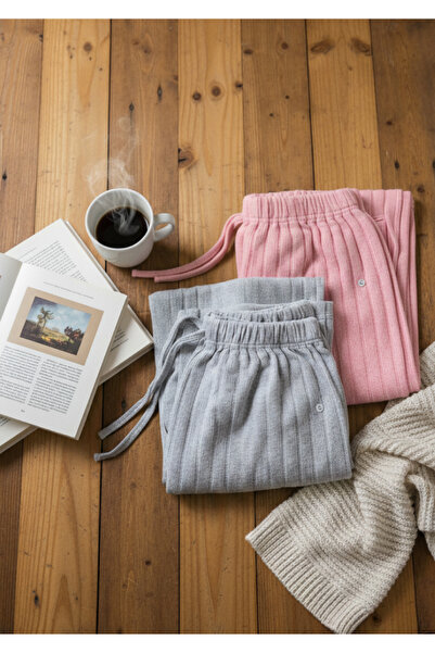 chiara grazia 2-Pack Cotton Pajama Bottoms