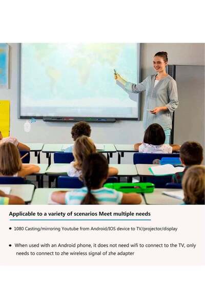 Generic Wireless HDMI Display Dongle Adapter for iPhone/Mac/iOS/Android Casting to TV/Projector