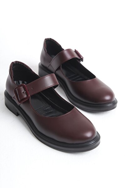 FEMME Mocasini pentru femei, pantofi casual cu curea cu cataramă, pantofi de ...