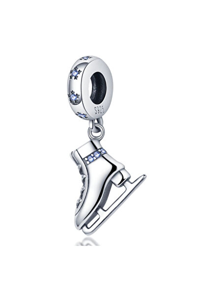 Bijuterii Nadiela Talisman Argint 925, Charm pentru bratari – Patine de argint