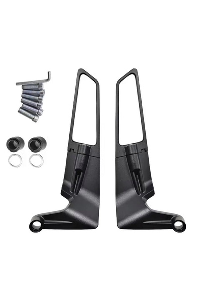 Hsb Motosiklet Yarasa Ayna Takımı Büyük Model Üniversal