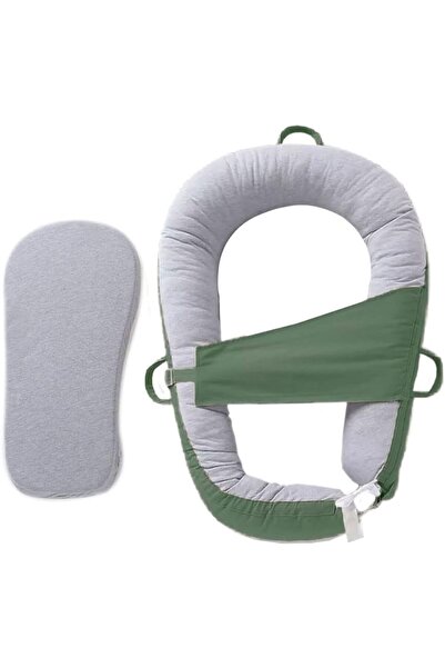 Margoun Baby Lounger, Baby Nest for Newborn Crib, Detachable Washable Bed-Single Pack-B0C4NXS21V-(Pink Sand)