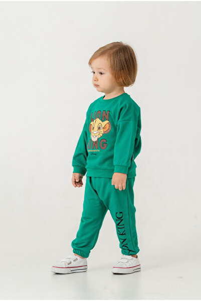 Chicsy Baby Baby Boy the Lion King Printed Transitional Tracksuit Set