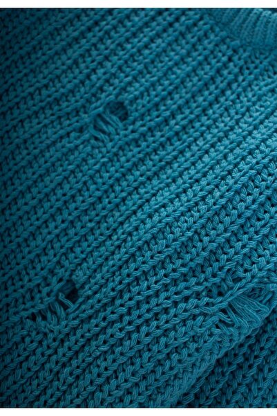 Cigit Thessaloniki Knitwear Sweater 2-8 Years Petrol