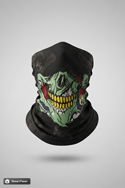 BearPear Zombie Buff Boyunluk Bandana Maske Rüzgarlık Motorcu Bisikletci Bafı
