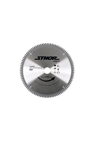 Sthor Circular saw blade for aluminium, 100 teeth, 250x30x1.8 mm - 08854