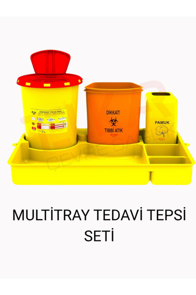 TELKAR Multitray Tedavi Tepsisi Seti