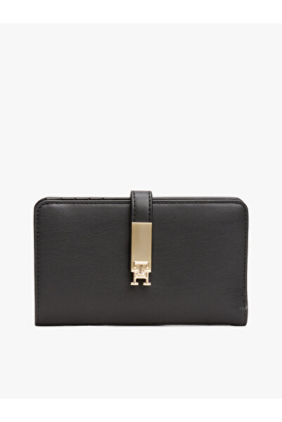 Tommy Hilfiger محفظة نسائية سوداء من Heritage Med