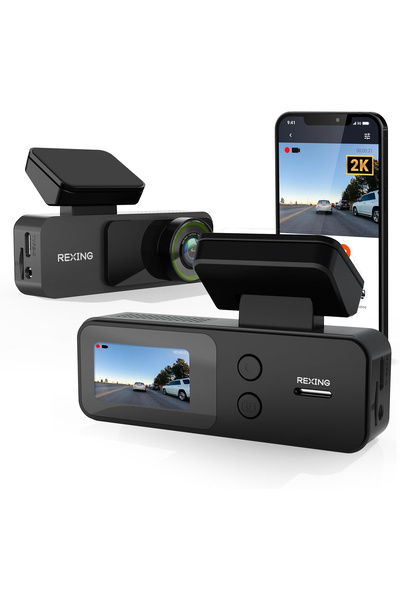 Rexing V1 LITE 2K WIFI ARAC KAMERASI + 32GB SD KAR