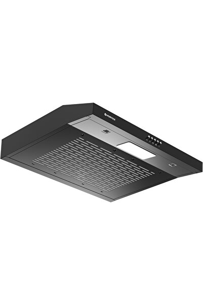 Vortex Hotă tradițională VHTS601BK01S, 1 motor, 214 m3/h, L 60 cm, neagră