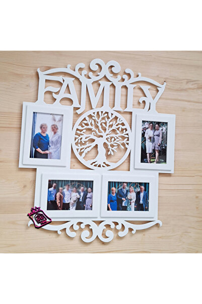 damoro Wall photo frame, Genealogical Tree, Family, wood, white