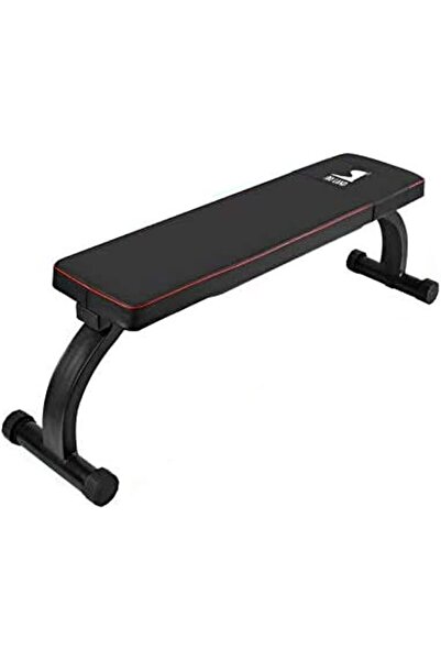 SKY LAND مقعد تمارين مسطح EM-1854، مقعد قابل للطي شديد التحمل لتمارين الدمبل ...