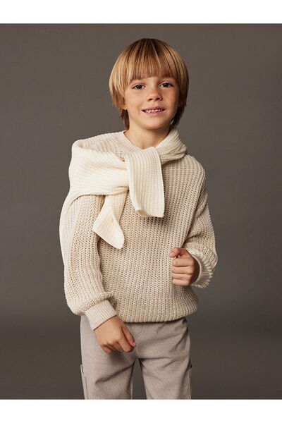 LC Waikiki Lcw Kids Crew Neck Knitwear Boy's Sweater