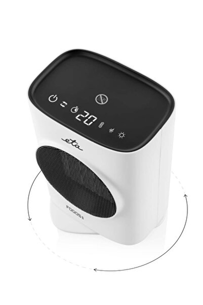 ETA Ceramic fan heater ETA462390000 FOGOS II, 1500W, oscillation, timer, 2 power levels