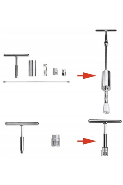 zola Κιτ επισκευής αμαξώματος, βαθουλώματα αυτοκινήτου, με βεντούζες και κόλλα, 19 τεμάχια