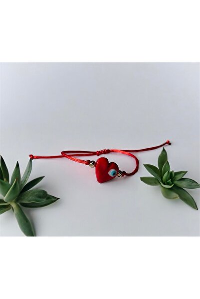 maycollection 24 November Teachers' Day Card Murano Glass Evil Eye Heart Bracelet