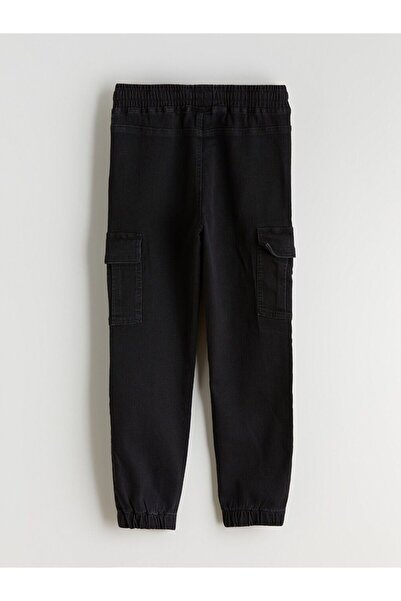 LC Waikiki LCW Kids Elastic Waist Boy Cargo Jean Trousers