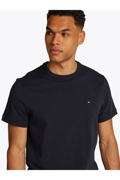 Tommy Hilfiger Men Desert Sky Essential Relaxed Fit Crew Neck Short Sleeve T-Shirt