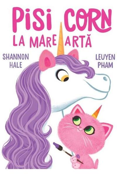 Editura Vlad si Cartea cu Genius Pisi-Corn la mare arta, Shannon Hale