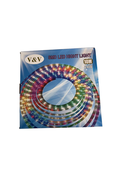 Gimihome LED Strip 10 m, 100 LEDs, Remote, 9618RGB, Multicolor, Indoor