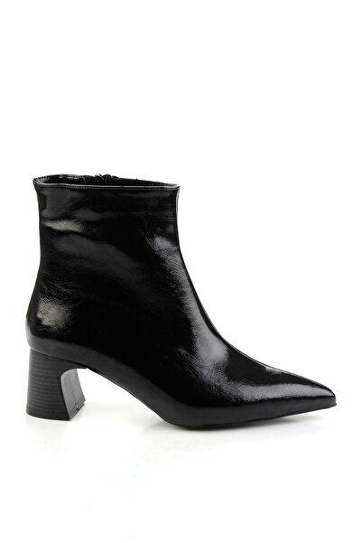 Bambi Siyah Kadın Bot & Bootie K02188338542