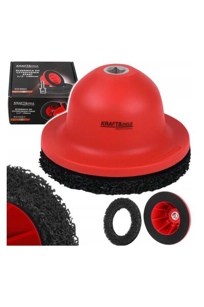 Kraft Perie pentru curatat butuc roata 1/2", 150 mm,