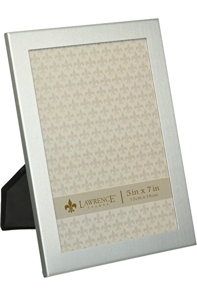 Lawrence Frames 5×7 Polished Silver Metal Picture Frame