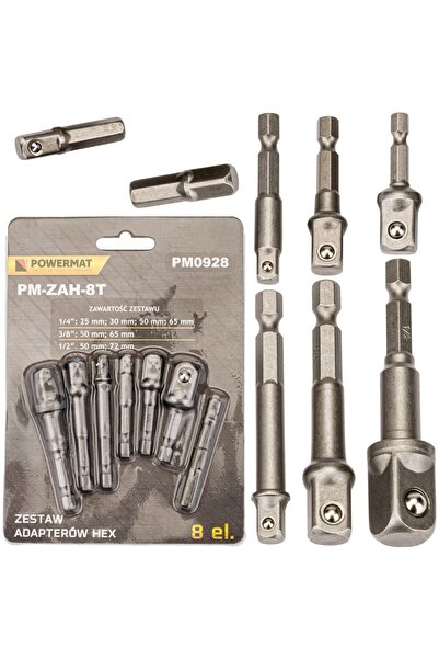 Powermat Set de 8 adaptoare Hex,
