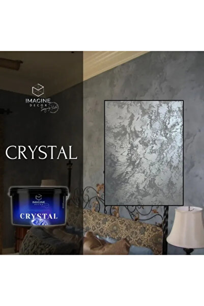 Imagine Decor Brush with glass spheres, Crystal, 5L, Peeled White Color, Kroinz, Image Decor, Decorative