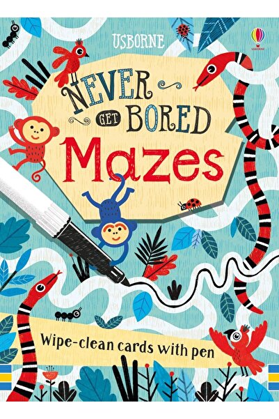 Usborne Publishing Ltd Mazes (Never Get Bored Cards)