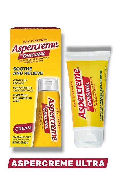 Aspercreme Ultra Bitkisel İçerikli, Kas Eklem ve Vücut Rahatlatıcı Bakım Kremi 50 ML