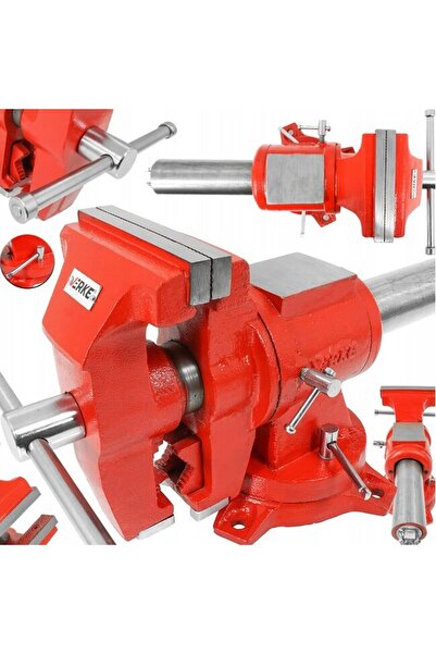 VERKE Menghina rotativa 125 mm, de banc, cu nicovala,