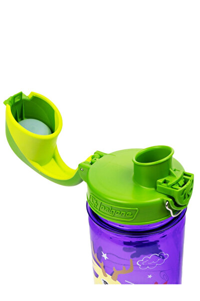 Nalgene By Styli OTF Kids Water Bottle, Purple Jackalope Sustain
