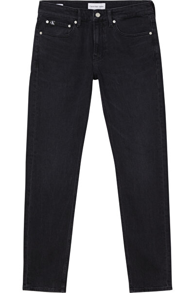 Calvin Klein Men Authentic Cloudy Black Slim Tapered Jeans